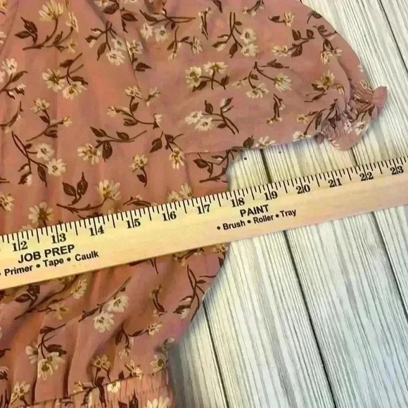 {NWT} WAYF Blush Allover Dress - Picture 4 of 6